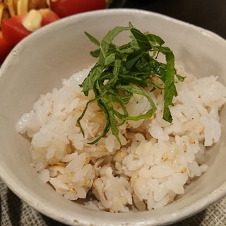 鯵の干物でちらし寿司